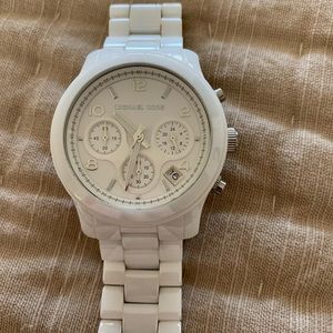 White Michael Kors Watch